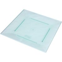 ニシキ 角皿（20）本体 スカイブルー 2131201950 240枚（20×12）（直送品）