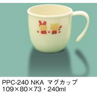 三信化工 マグカップ NKA PPC-240-NKA 1セット（5個入）（直送品）