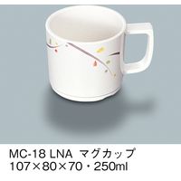 三信化工 マグカップ ルナデコール MC-18-LNA 1セット（5個入）（直送品）