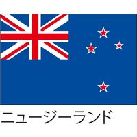 【世界の国旗】服部 応援・装飾用旗 ニュージーランド 135×90cm ポンジ 1枚（直送品）