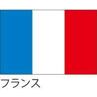 服部 応援・装飾用旗　フランス　135×90cm　ポンジ　 flag0146 1枚