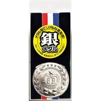 【パーティーグッズ・催事用品】カネコ 銀メダル NM-2 4960197104027 1セット（10個入）（直送品）