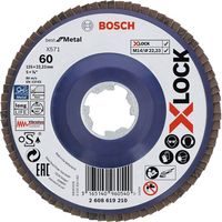 BOSCH X-LOCK研磨ディスク125G60 2608619210 10個（直送品）