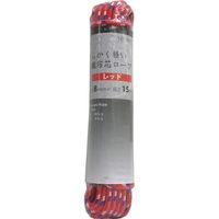 【並行輸入品】三友産業 不織布ロープ 8mm×15m 赤 HR-2907-10P 1セット（10本）（直送品）