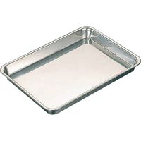 KMA 浅型角バット(18-8) 6取 3枚入 049-3511206-3 1セット(3枚入)（直送品）