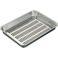 KMA 水切バット(18-8) 15取 3枚入 049-3511315-3 1セット(3枚入)（直送品）