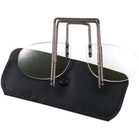 視泉堂 冒険王 帽子用老眼鏡 シニアスライダー ME-3 3.00（直送品）