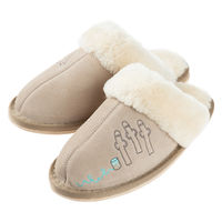 【アウトレット】ムートン　スリッパ　ムーミン　対応サイズ：22～2４m 1足 丸眞