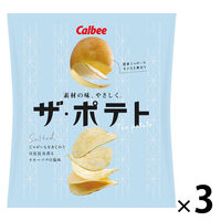 カルビー ザ・ポテト 日高昆布香るオホーツクの塩味 56g 3袋
