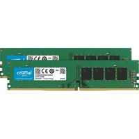 クルーシャル 32GB Kit（16GBx2）DDR4 2400 MT/s（PC4-19200）CL17 DR x8 CT2K16G4DFD824A（直送品）