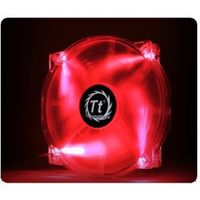 Thermaltake Pure 20 LED/Fan/200mm/800rpm/Black/LED Red CL-F032-PL20RE-A（直送品）
