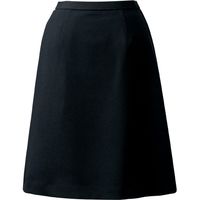 ヤギコーポレーション ユニレディ Aラインスカート ブラック 7号 U9928（取寄品）