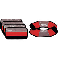 グリーンクロス ハーネス用反射パッド(XW)X型 ホワイト 1122300004 1個 121-9702（直送品）