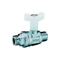 タブチ TBC オネジボール止水逆止Sメッキ 13CBO 1個 812-7740（直送品）