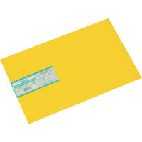 光 ポリスチレン板 黄 200×300×1.0mm PS2031-5 1枚 820-2017（直送品）
