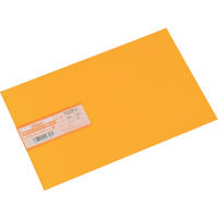 光 ポリスチレン板 オレンジ透明 200×300×0.5mm PS2035-6 1枚 820-2027（直送品）