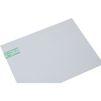 光 ポリスチレン板 乳白半透明 450×600×1.0mm PS4061-7 1枚 820-2056（直送品）