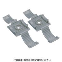 パンドウイット 固定具 クリンチャー 粘着テープ付き テレホングレー(25個入) ARC.68-A-Q14 1袋(25個)（直送品）