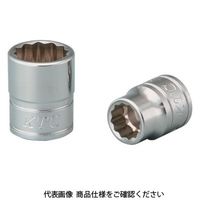 京都機械工具 KTC インチ 9.5sq.ソケット(十二角)1/4inch B3-1/4W 1個 146-2337（直送品）