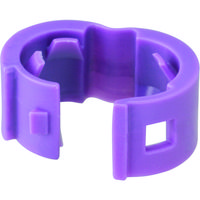 パンドウイットコーポレーション（PANDUIT） パンドウイット カラーバンド 紫 （25個入） PCBANDVL-Q 825-7313（直送品）