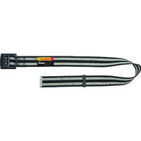 TJMデザイン タジマ 胴ベルト アルミワンフィンガー黒バックルボーダー柄 ボーダー白 Mサイズ BAM125-BWH 1個（直送品）