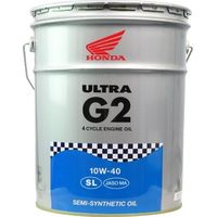 ホンダ（HONDA） 純正オイル ULTRA G2 ウルトラ G2 10W-40 SL 部分化学合成油 20L（直送品）