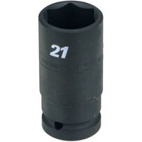 フラッシュツール スリム化粧ナット用ソケット 1/2WM-21（直送品）