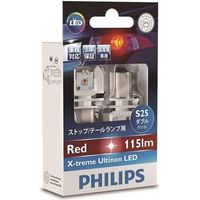 PHILIPS LED テールランプ S25 ダブル レッド 12899RX2（直送品）