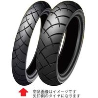 【カー用品・バイク用タイヤ】ダンロップ TRSMART 100/90-19 M/C 57H TL フロント用 1個（直送品）