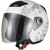 BRC ヘルメット グラフィックジェットヘルメット ホワイト A-225 7210（直送品）