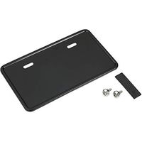 バイクパーツセンター ナンバープレートベース 大 125cc～ 黒 900105（直送品）