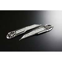 バイクパーツセンター ヤマハ ドラッグスター エンブレム 970124 1個（2枚入）（直送品）