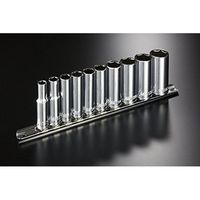 バイクパーツセンター Moto tools 3/8 ディープソケットホルダー付 ミリサイズ 975085（直送品）