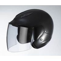 ユニカー工業 セミジェットヘルメット（ブラック）［57～61cm］ BH-17K（直送品）