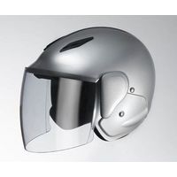 ユニカー工業 セミジェットヘルメット（シルバー）［57～61cm］ BH-17S（直送品）