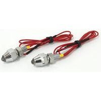 YAC 槌屋ヤック LEDピンポイントランプ レッド CV-251 1セット（2個入）（直送品）