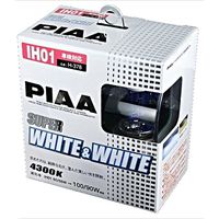 ピア（PIAA） ハロゲンバルブ 【スーパーホワイト&ホワイト 4300K】 IH01 12V60/55W H-378 1セット（2個入）（直送品）