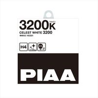 ピア（PIAA） ハロゲンランプ セレストホワイト H4 60/55W 3200K 12V PIAAP 1セット（2個入）（直送品）