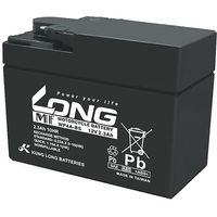 ロング シールド型 バイク用バッテリー 液入充電済 YTR4A-BS互換 WP4A-BS（直送品）