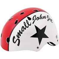 石野商会（FS-JAPAN） スタイリッシュサイクルヘルメット ホワイト&レッド Lサイズ（56～59cm） WK-02（直送品）