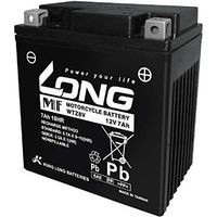 ロング シールド型 バイク用バッテリー 液入充電済 YTX7L-BS/GTZ8V互換 WTZ8VIS（直送品）
