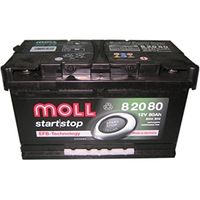 MOLL 輸入車バッテリー EFB 82080（直送品）