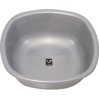 シンカテック アンティ 湯桶 角 シルバー 4973473415373 10個（直送品）