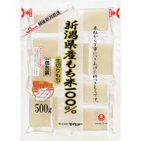 サニーフーズ 新潟県産100％生切餅 KC47P1307A 1セット（500g×20袋）（直送品）