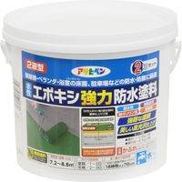 アサヒペン AP 水性エポキシ強力防水塗料2kgホワイト 9018361（直送品）