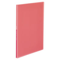 コクヨ 固定式クリアファイル ＜Glassele＞（グラッセル） 10ポケット ピンク ラ-GL10P 1冊