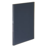 コクヨ 固定式クリアファイル ＜Glassele＞（グラッセル） A4タテ 20ポケット ブラック 黒 半透明 ラ-GL20D 1冊