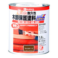 油性木部保護塗料 ウォルナット 1.6L #00237643571016 カンペハピオ（直送品）