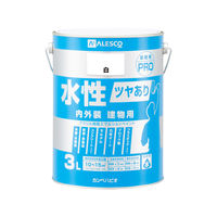 水性ツヤあり建物用PRO 白 3L #00447650011030 カンペハピオ（直送品）