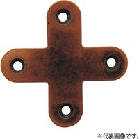 清水 十字金具 ステン 90 ブロンズ 1セット(10個入)（直送品）